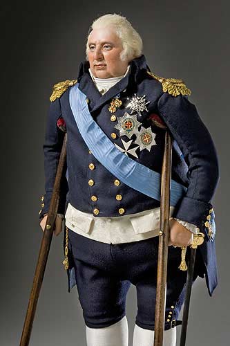 About Louis XVIII aka. &quot;Louis the Unavoidable&quot; from Historical Figures of France