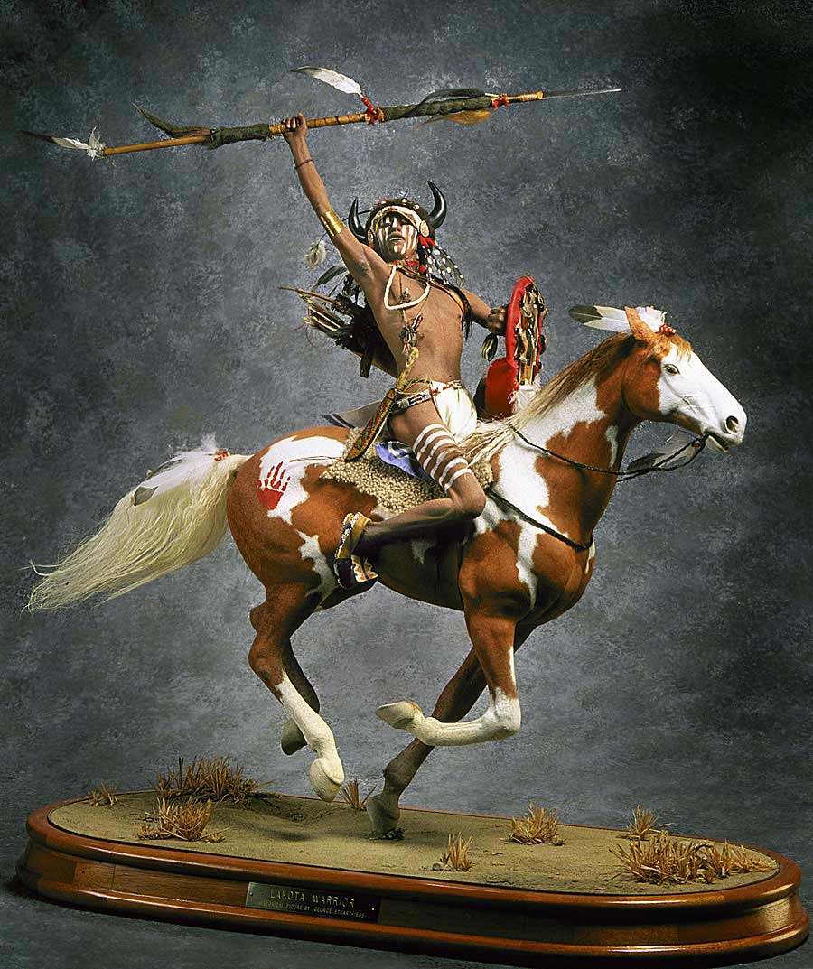 Mounted Lakota Warrior