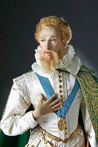 Portrait of Earl of Essex aka. Robert Devereux from Historical Figures of England