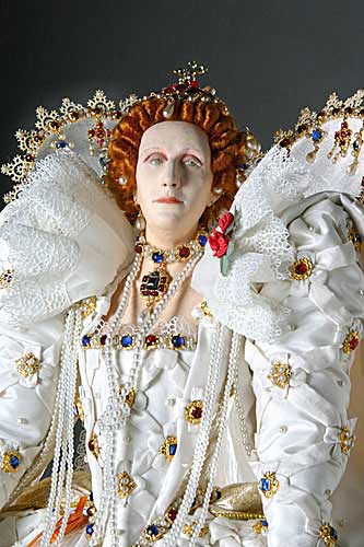 Portrait of Elizabeth I aka. Elizabeth I of England, Glorianna, Good Queen Bess, The Virgin Queen from Historical Figures of England