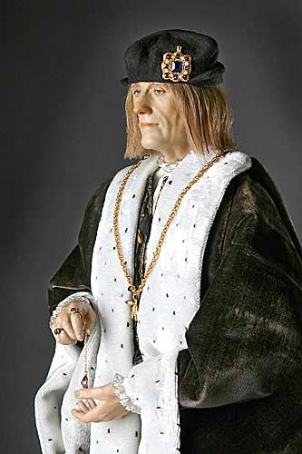 Portrait of Henry VII aka. Henry VII of England, Harri Tudur from Historical Figures of England