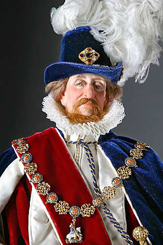 Portrait of James I aka. James I of England, James VI of Scotland, The Second Solomon from Historical Figures of England
