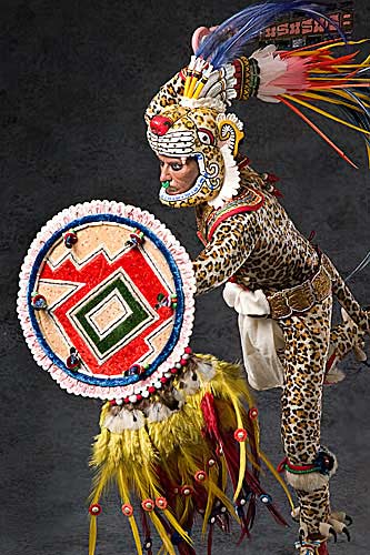 Portrait of Aztec Leopard Warrior V.2