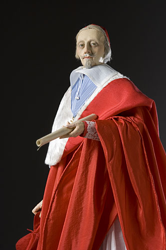 Portrait of Cardinal Richelieu aka. Armand Jean du Plessis, Cardinal-duc de Richelieu et de Fronsac,  "The Red Eminence" from Historical Figures of France