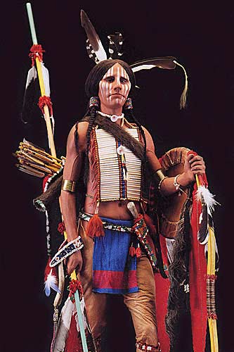 Portrait of Comanche Warrior