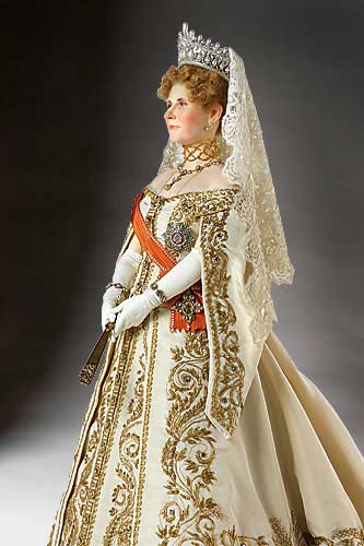 Portrait of Empress Alexandra Fedorovna aka. Императрица Александра Фёдоровна,  Alix of Hesse from Historical Figures of Russia