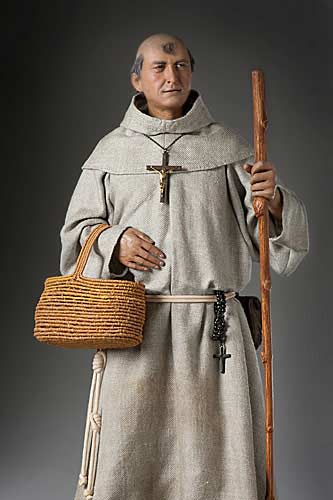 Portrait of Fr. Junipero Serra 1767 aka. Fra Juníper Serra from Historical Figures of the Movement West