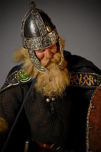 Portrait of Hildebrand aka. Dietric von Bern from Figures of Germanic Myth and Legend