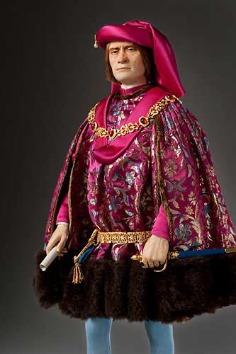 Portrait of Lorenzo de Medici aka. Lorenzo the Magnificent from Historical Figures of Italy
