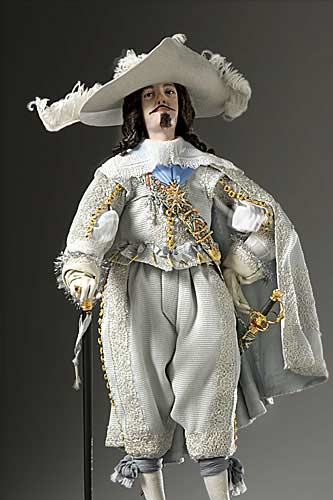 Portrait of Louis XIII aka. Louis XIII of France, "Louis The Just" from Historical Figures of France