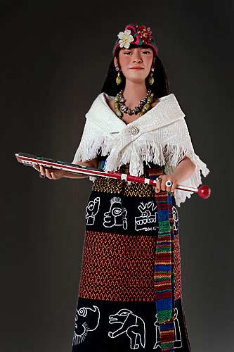 Portrait of Malinche aka.  Doña Marina from Historical Figures of the Movement West
