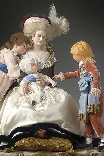 Portrait of Marie Antoinette (children)