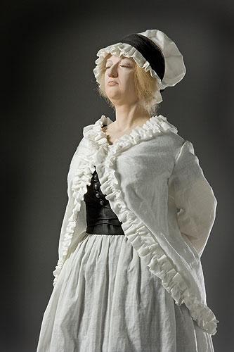 Portrait of Marie Antoinette (at guillotine)