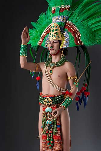 Portrait of Moctezuma II v.2 aka. Montezuma from Historical Figures of the Movement West