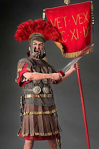 Portrait of Roman Centurion aka. "Centurio" from Warriors of the Ages