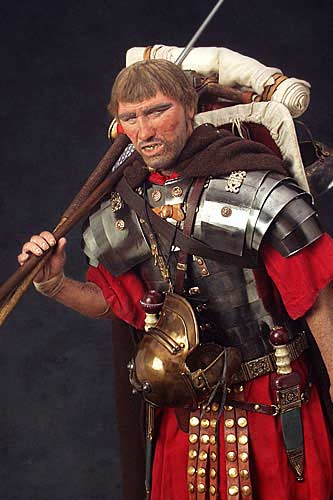 Portrait of Roman Legionary  aka. "Marius' Mule" from Warriors of the Ages
