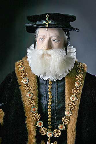 Portrait of William Cecil 