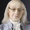 Portrait of Benjamin Franklin aka. "The First American" from US Patriots and Founders
