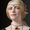 Portrait of Lucrezia Borgia aka. Duchess of Ferrara from Historical Figures of Italy